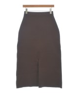 quaranciel（カランシエル）ロング・マキシ丈スカート 茶 サイズ:F レディース/2200636731097