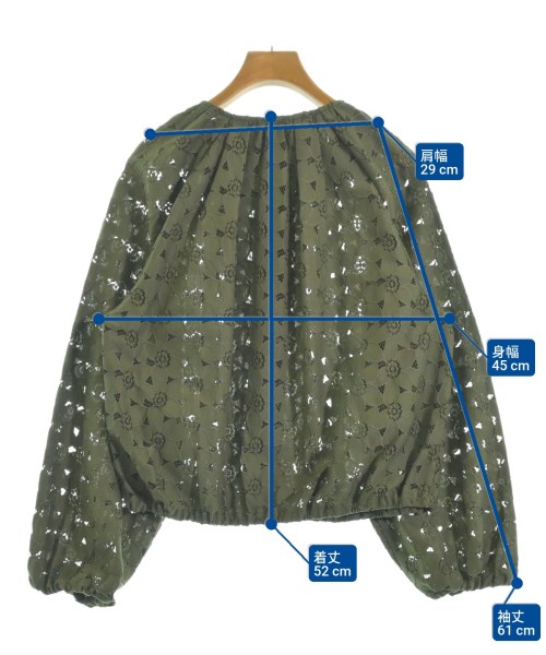 quaranciel（カランシエル）ブラウス カーキ サイズ:F レディース/2200635882141