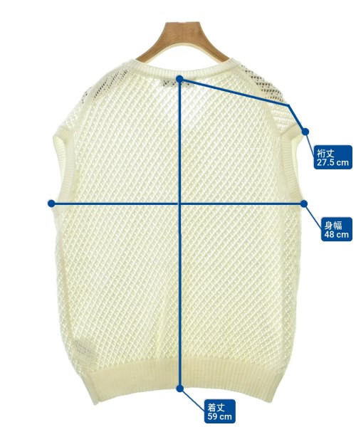 quaranciel（カランシエル）ニット・セーター 白 サイズ:F レディース/2200618139194