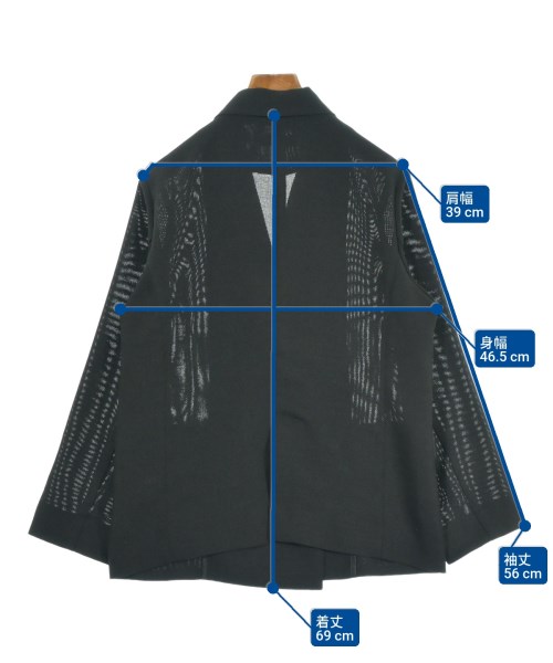 quaranciel（カランシエル）カジュアルジャケット 黒 サイズ:F レディース/2200618961023