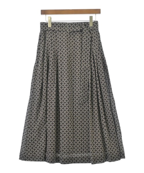 quaranciel(カランシエル)ロング・マキシ丈スカート 紺 サイズ:38(M位)/2200668505024