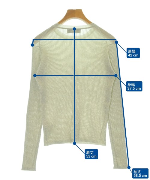 quaranciel（カランシエル）ニット・セーター ベージュ サイズ:-(XS位) レディース/2200669473353