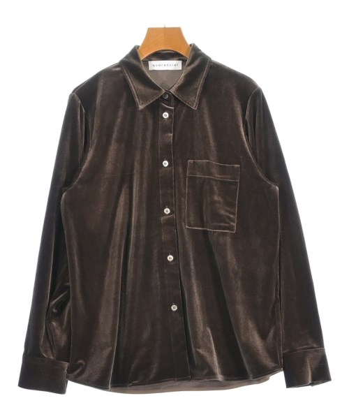quaranciel(カランシエル)カジュアルシャツ 茶 サイズ:F/2200669559071