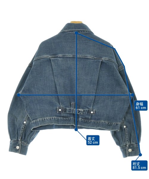 quaranciel（カランシエル）デニムジャケット 紺 サイズ:F レディース/2200678549018