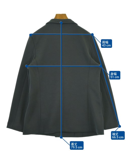 quaranciel（カランシエル）ジャケット グレー サイズ:40(M位) レディース/2200672675010