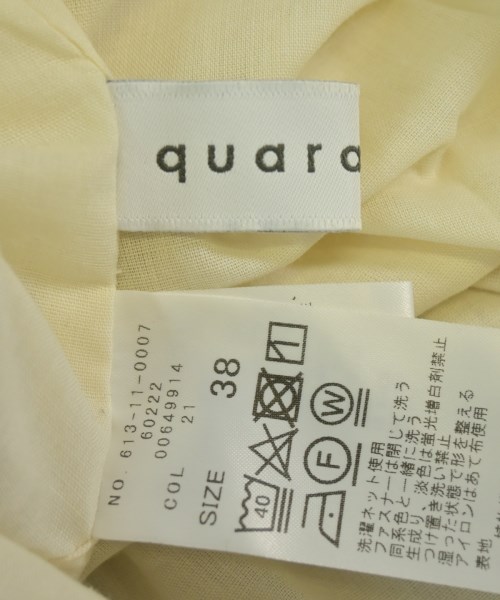 quaranciel（カランシエル）その他 ベージュ サイズ:38(M位) レディース/2200696324093