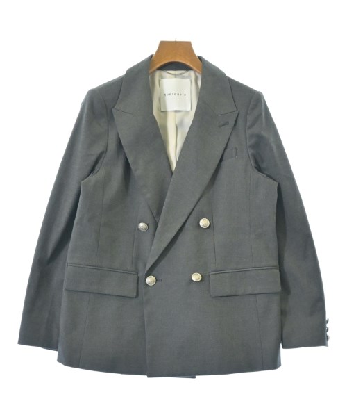 quaranciel(カランシエル)テーラードジャケット グレー サイズ:36(S位)/2200653119076