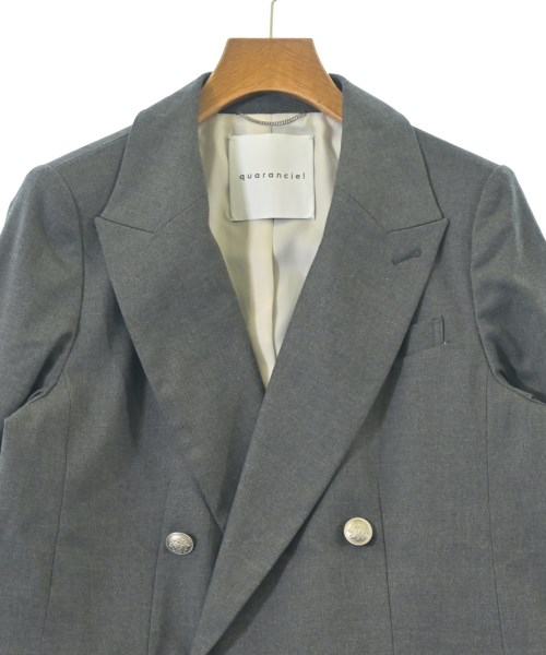 quaranciel（カランシエル）テーラードジャケット グレー サイズ:36(S位) レディース/2200653119076