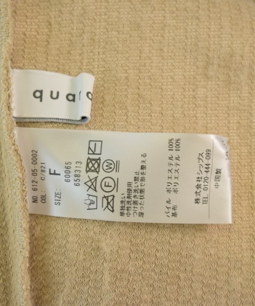 quaranciel（カランシエル）ニット・セーター ベージュ サイズ:F レディース/2200655870029
