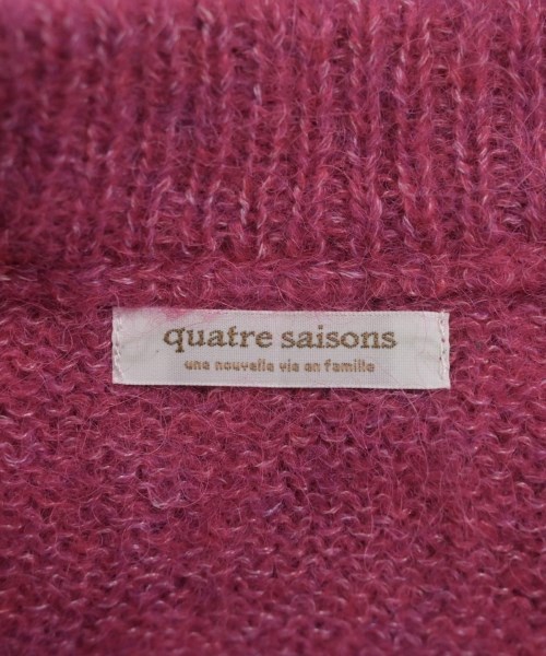 quatre saisons（キャトルセゾン）カーディガン ピンク サイズ:-(L位) レディース/2200626155032