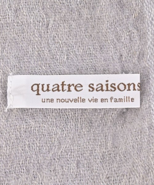 quatre saisons（キャトルセゾン）マフラー グレー サイズ:- レディース/2200608942087