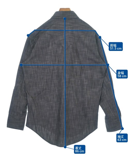 Rockmount Ranch Wear（ロックマウントランチウェア）カジュアルシャツ グレー サイズ:M メンズ/2200657377038