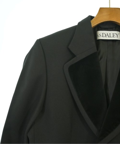 S.S.DALEY（エスエスデイリー）テーラードジャケット 黒 サイズ:52(XXL位) メンズ/2200683934014