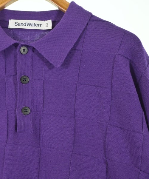 SandWaterr（サンドウォーター）ニット・セーター 紫 サイズ:2(M位) メンズ/2200612188068