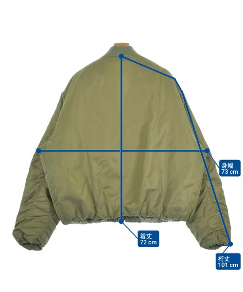 SandWaterr（サンドウォーター）ミリタリーブルゾン カーキ サイズ:2(M位) メンズ/2200679715016