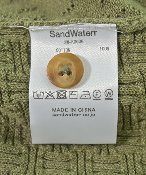 SandWaterr（サンドウォーター）ニット・セーター カーキ サイズ:2(M位) メンズ/2200708474051