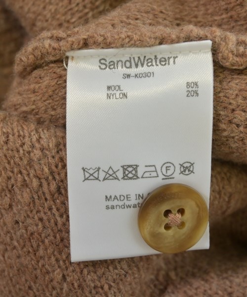 SandWaterr（サンドウォーター）カーディガン 茶 サイズ:1(S位) レディース/2200705014311