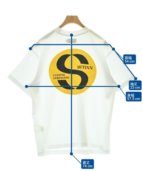 Setinn（セットイン）Tシャツ・カットソー 白 サイズ:M メンズ/2200713802054