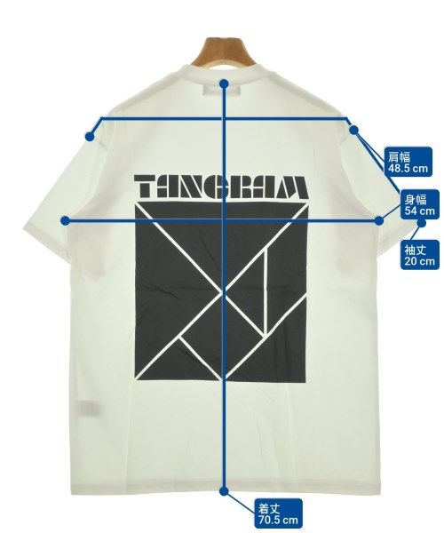 TANGRAM（タングラム）Tシャツ・カットソー 白 サイズ:M メンズ/2200670155941