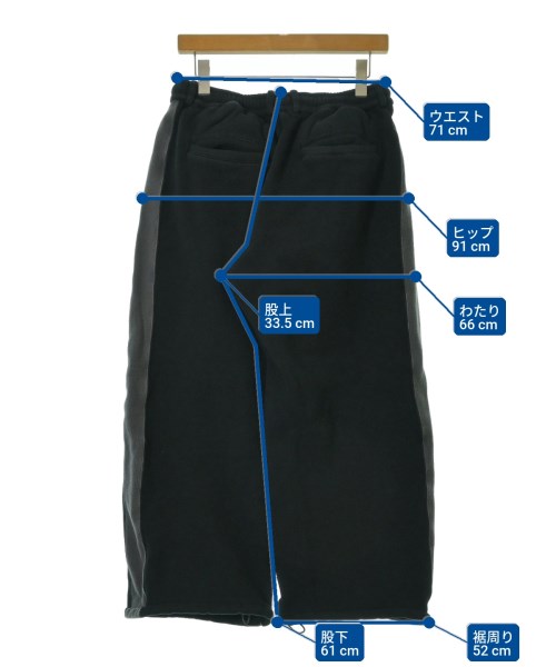 THE JEAN PIERRE（ジャンピエール）スウェットパンツ 黒 サイズ:46(M位) メンズ/2200654599013