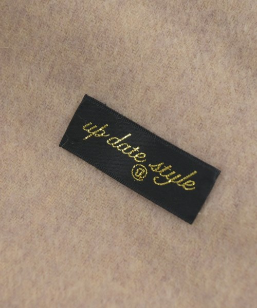 up date@style（アップデートスタイル）マフラー ベージュ サイズ:- レディース/2200634327070
