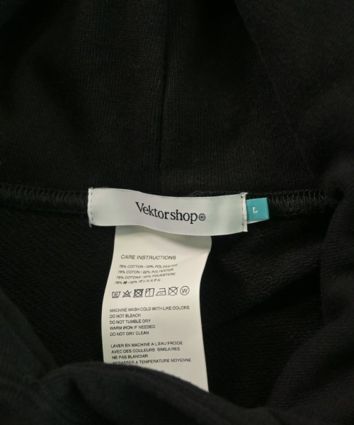 Vektor shop（ベクターショップ）パーカー 黒 サイズ:L メンズ/2200630291047