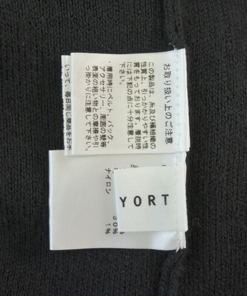 YORT（ヨート）カーディガン 黒 サイズ:9(M位) レディース/2200619104030