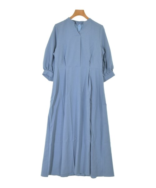 3/4 three quarter(スリークォーター)ワンピース 青 サイズ:F/2200655069010