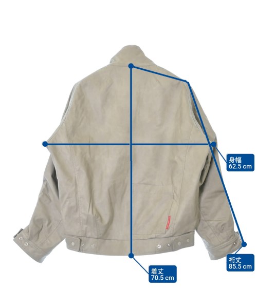 ABELIA EDOWARD GOUCHA（アベリアエドワードゴウチャ）ブルゾン グレー サイズ:2(M位) メンズ/2200641987052