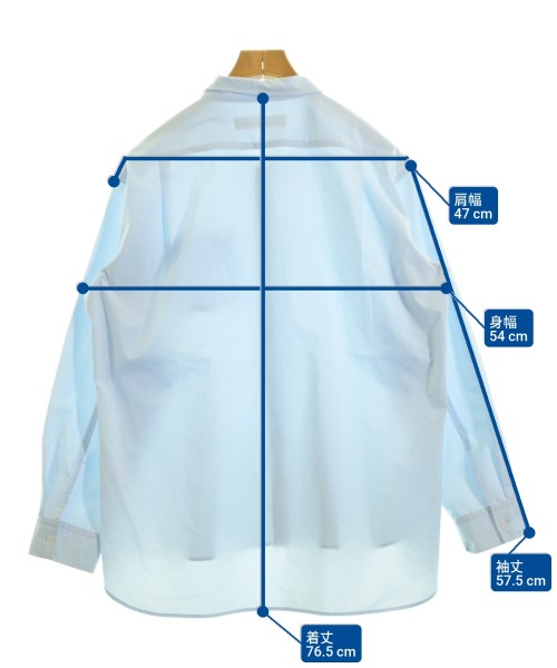 ABELIA EDOWARD GOUCHA（アベリアエドワードゴウチャ）カジュアルシャツ 青 サイズ:-(M位) メンズ/2200674639027