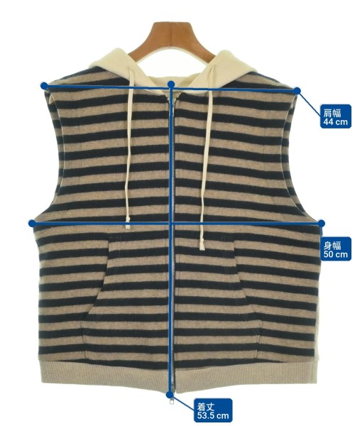 ABELIA EDOWARD GOUCHA（アベリアエドワードゴウチャ）パーカー 茶 サイズ:3(L位) メンズ/2200649901098