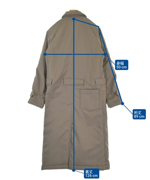 ABELIA EDOWARD GOUCHA（アベリアエドワードゴウチャ）ダウンコート ベージュ サイズ:2(M位) メンズ/2200671067014