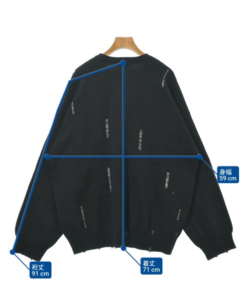 Anui（アニュイ）ニット・セーター 黒 サイズ:R2(M位) レディース/2200639055015