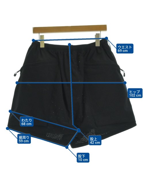 CMF OUTDOOR GARMENT（シーエムエフアウトドアガーメント）ショートパンツ 黒 サイズ:L メンズ/2200703649232