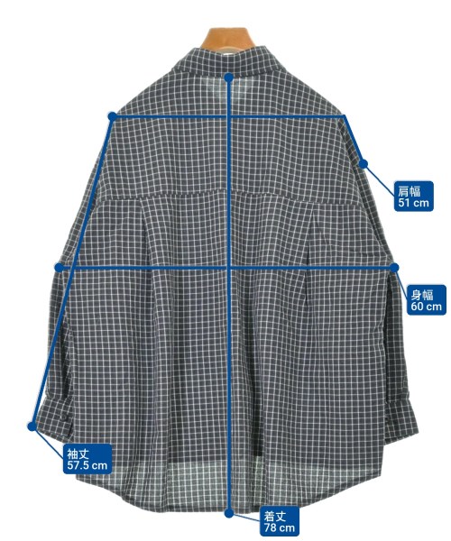 COQULE（コクレ）カジュアルシャツ グレー サイズ:F メンズ/2200614667042