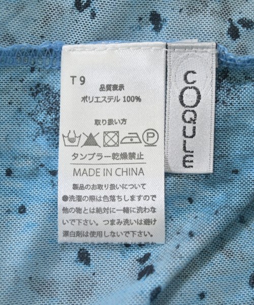 COQULE（コクレ）Tシャツ・カットソー 青 サイズ:-(S位) レディース/2200615181035