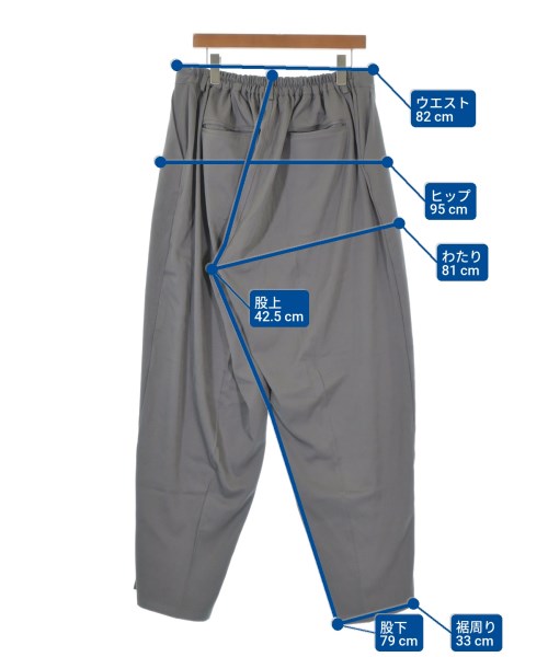 CTHY（シティ）スラックス グレー サイズ:XL メンズ/2200669291261