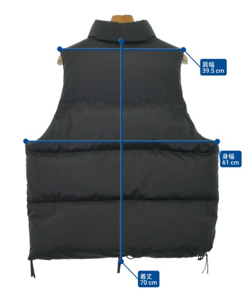 FEAT（フィート）ダウンジャケット/ダウンベスト 黒 サイズ:2(M位) メンズ/2200617595021