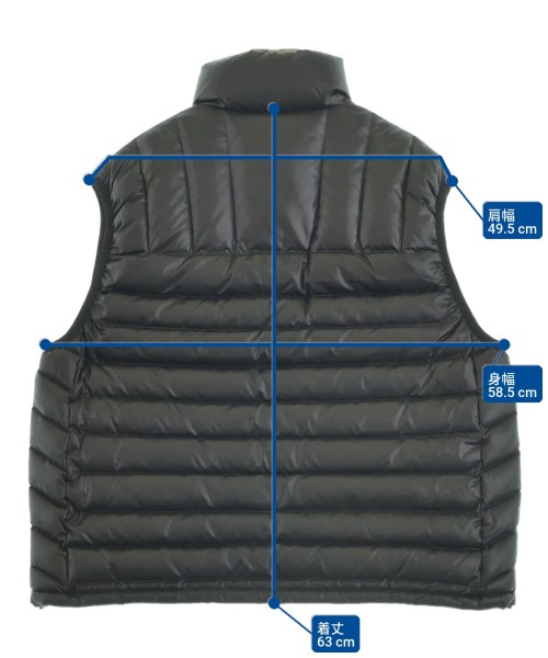 FEAT（フィート）ダウンジャケット/ダウンベスト 黒 サイズ:2(M位) メンズ/2200665096013