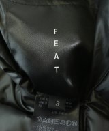FEAT（フィート）ダウンジャケット/ダウンベスト 黒 サイズ:3(L位) メンズ/2200665096020