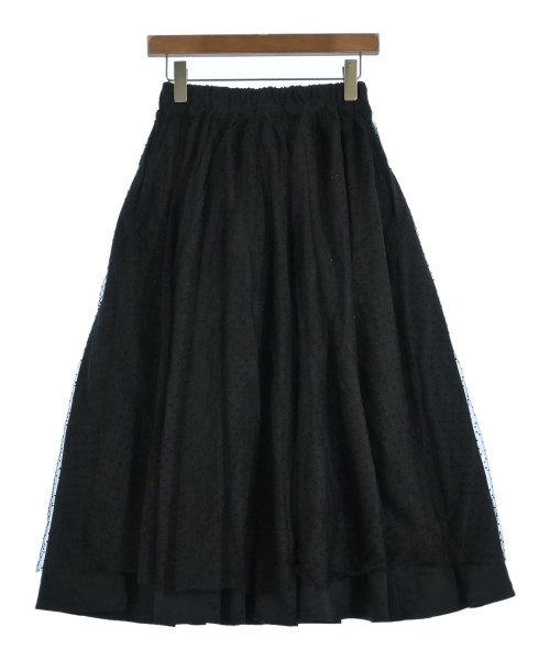 Fit more（フィットモア）ロング・マキシ丈スカート 黒 サイズ:F レディース/2200635194046