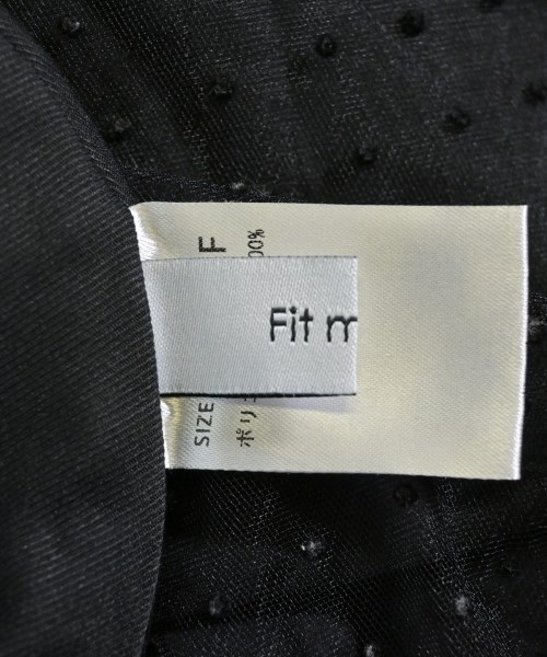 Fit more（フィットモア）ロング・マキシ丈スカート 黒 サイズ:F レディース/2200635194046