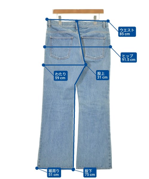 FUTURE ARCHIVE（フューチャーアーカイブ）デニムパンツ 青 サイズ:L メンズ/2200633017286