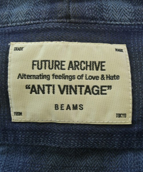 FUTURE ARCHIVE（フューチャーアーカイブ）カジュアルシャツ 青 サイズ:M メンズ/2200676020038