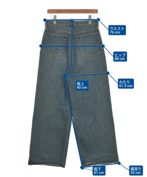 FUTURE ARCHIVE（フューチャーアーカイブ）デニムパンツ 青 サイズ:S メンズ/2200660105109