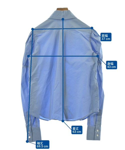 Her Praha（ハープラハ）カジュアルシャツ 青 サイズ:F レディース/2200658312069