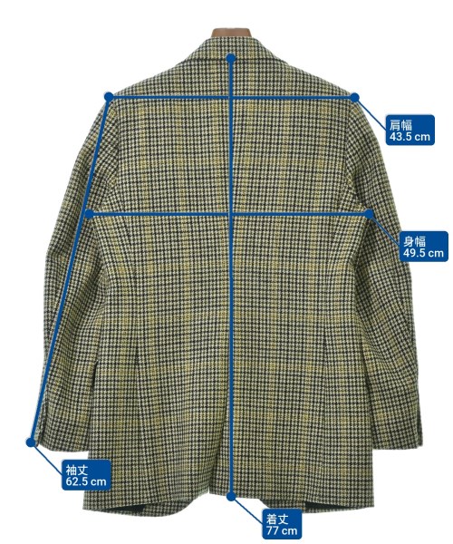 HUSBANDS（ハズバンズ）テーラードジャケット 白 サイズ:48(L位) メンズ/2200628213174