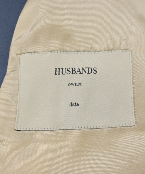 HUSBANDS（ハズバンズ）テーラードジャケット 青 サイズ:48(L位) メンズ/2200606057035
