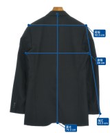 HUSBANDS（ハズバンズ）テーラードジャケット 黒 サイズ:48(L位) メンズ/2200648414018