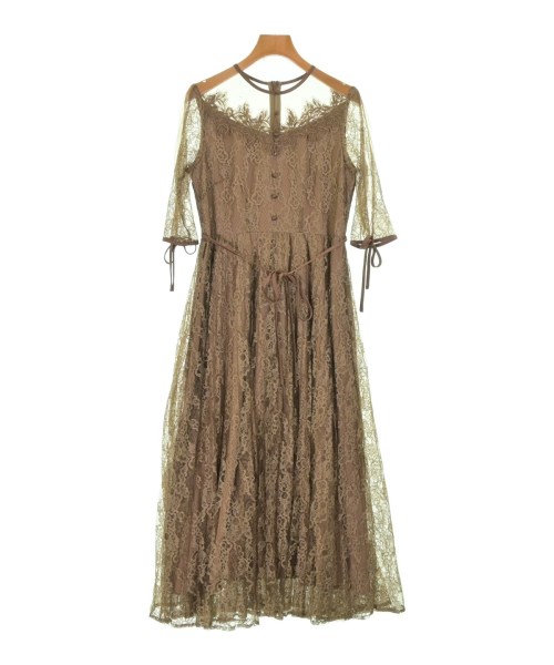 Leja(レジャ)ワンピース 茶 サイズ:S/2200666452160